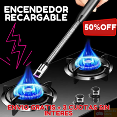 ✨Encendedor Recargable - ¡Potencia tu Fuego! - Santafe Store