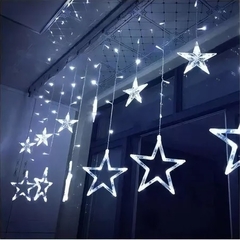 ⭐Cortina Led Punta De Estrellas - Santafe Store