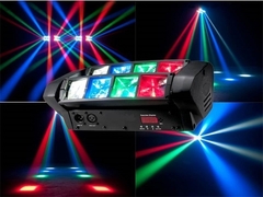 Mini Spider 8 Led Rgb Dmx