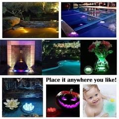 ✨Luz Led Rgb Para Piscina, Pecera y Eventos-Ilumina tus espacios! - tienda online