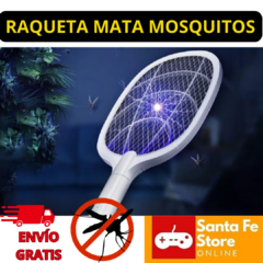 ✨RAQUETA MATA MOSQUITOS KUSHIRO RECARGABLE CON LINTERNA - comprar online