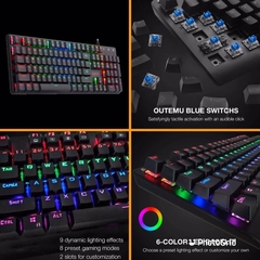 TECLADO MECANICO GAMER MOOI