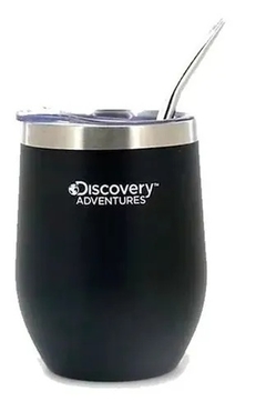 VASO MATERO 350ML ACERO INOX C/TAPA Y BOMBILLA-Discovery Adventures en internet