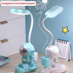 VELADOR / LAMPARA MINI ASTRONAUTA – BATERIA RECARGABLE