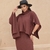 CONJUNTO SUZY - VESTIDO + PONCHO