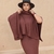 CONJUNTO SUZY - VESTIDO + PONCHO na internet