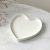 Prato / Travessa / Petisqueira Heart em Porcelana 17,5cm