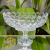 Centro de Mesa / Fruteira com Pé Angélica em Cristal 29cm