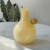 Vaso Decorativo Fun Amerelo em Vidro 20cm - comprar online