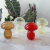 Vaso Cogumelo Cores em Vidro P 9cm - comprar online