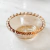 Bowl Coração Âmbar em Cristal 11,5cm