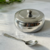 Farinheira com Colher em Aço Inox 15cm