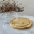 Porta Queijo com Tampa em Bambu 15,5cm - comprar online