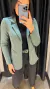 MAX BLAZER VERDE MILITAR - MALHA NEOPRENE - comprar online