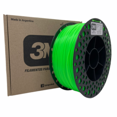 Filamento PLA 3N3 Verde Fluo 1.75mm 1KG - comprar online