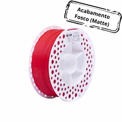 Filamento PLA+ Matte 3NMax 1.75mm 1Kg Vermelho