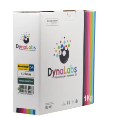 Imagem do Filamento PLA Boutique Verde Aviador DynaLabs 1.75mm 1Kg