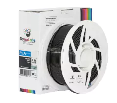 Filamento PLA Preto DynaLabs 2.85mm 1Kg