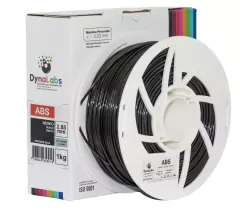 Filamento ABS Preto DynaLabs 2.85mm 1Kg