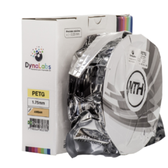 Filamento PETG Âmbar Clear DynaLabs 1.75mm 1Kg - loja online