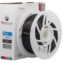 Filamento PLA Preto DynaLabs 1.75mm 1Kg
