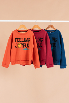 BUZO BASE FEELING JOYFUL NIÑOS (BZ01025) - tienda online