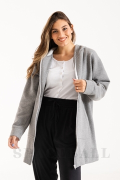 CAMPERA FRIZADA OVERSIZE ELSA (CP00205) - tienda online