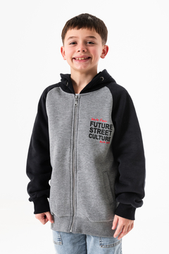 CAMPERA FUTURE STREET CULTURE CON CAPUCHA FRIZADO NIÑOS (CP00455)