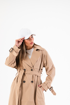 CAMPERA PILOTO TRENCH GABARDINA CON CINTO (CP00463) - SpaceBallArg