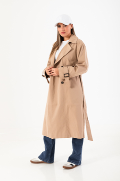 CAMPERA PILOTO TRENCH GABARDINA CON CINTO (CP00463)