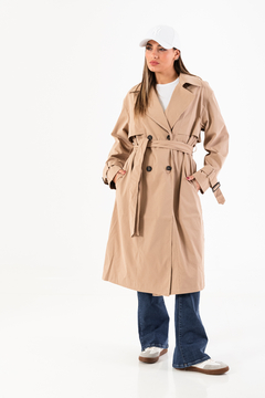 CAMPERA PILOTO TRENCH GABARDINA CON CINTO (CP00463)