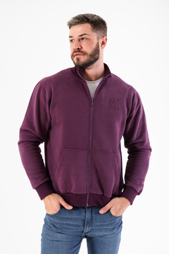 CAMPERA CUELLO ALTO A BORDADO FRIZADO HOMBRE (CP00469)