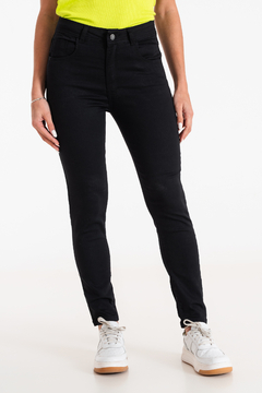 PANTALON JEAN NEGRO CHUPIN CLASICO (PA00368) - SpaceBallArg