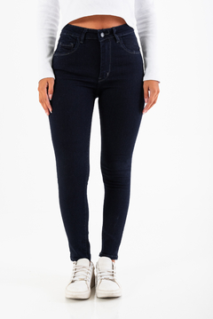 PANTALON JEAN CHUPIN CLASICO AZUL OSCURO (PA00803)