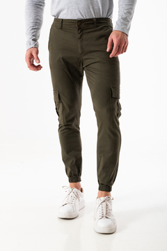 PANTALON JEAN CARGO JOGGER COLORES (PA00956)