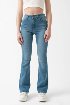 PANTALON JEAN SMI OXFORD CELESTE LOCALIZADO ELASTIZADO TRAFUL (PA01051)