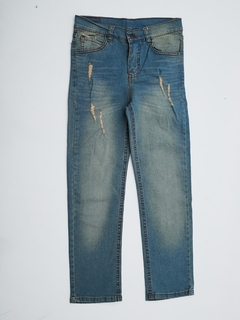 PANTALON JEAN OXIDO ROTURAS NIÑOS (PA01064)