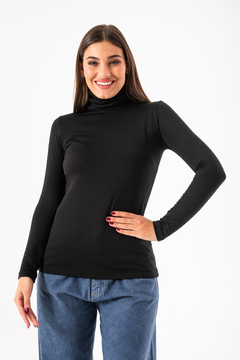 POLERA ALGODON CON ELASTANO MUJER (POL00062)