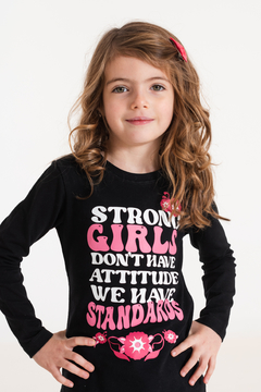 REMERA STRONG GIRLS DONT HAVE MANGA LARGA (R04359) en internet