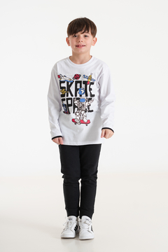 REMERA SKATE SPACE ONLY BOY BOYS NIÑO (R04379) en internet