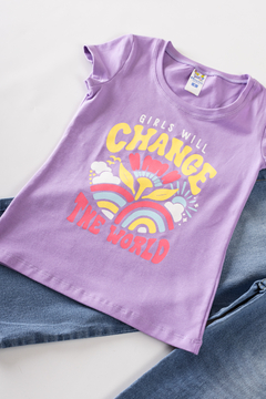 REMERA GILRS WILL CHANGE THE WORLD (R04577)