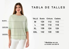 Imagen de REMERA 3/4 MORLEY CON LYCRA LALI (R05232)