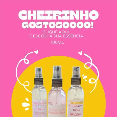 Cheirinho 100ml - para Embalagens e ambiente