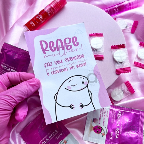 25 PANFLETOS FLORK 018 | REAGE MULHER