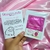 1 und. Cartão com Máscara perola rosa