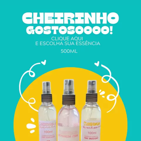 Cheirinho 500ml - para Embalagens e ambiente