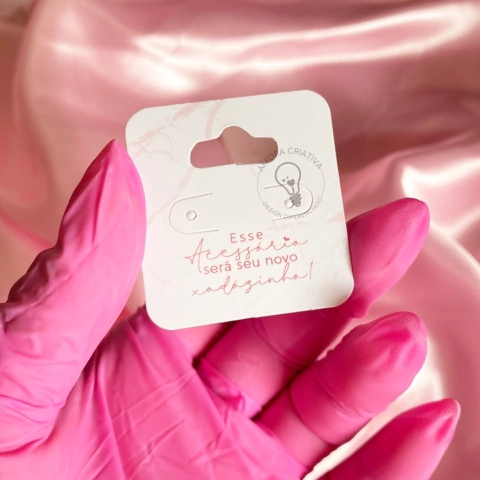 25 TAGS PARA BRINCOS (COLEÇÃO JADE - PRONTA ENTREGA)