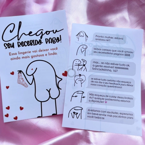 25 PANFLETOS FLORK 006 | LINGERIE FAVORITA