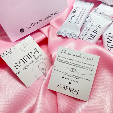 MINI CARTÃO COUCHÊ BRILHO