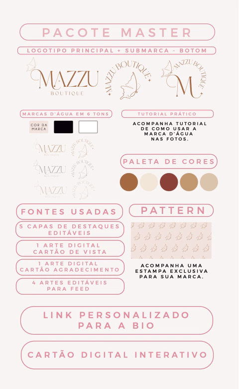 PACOTE MASTER COM 500 CARTÕES IMPRESSOS